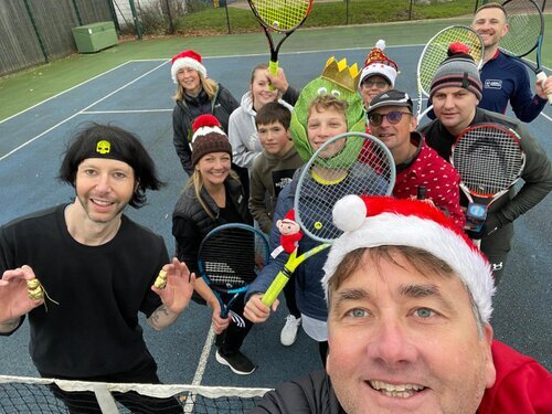 Christmas Tennis in Southend Parks